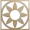 Ekena Millwork Blume Wood Fretwork Pierced Ceiling Medallion, Hickory, 28"OD x 9 3/4"ID x 3/8"T CMWP28X28X0375BLHI - alternate 1